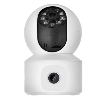 Full color night vision mobile monitoring voice intercom pan tilt rotating intelligent camera K22